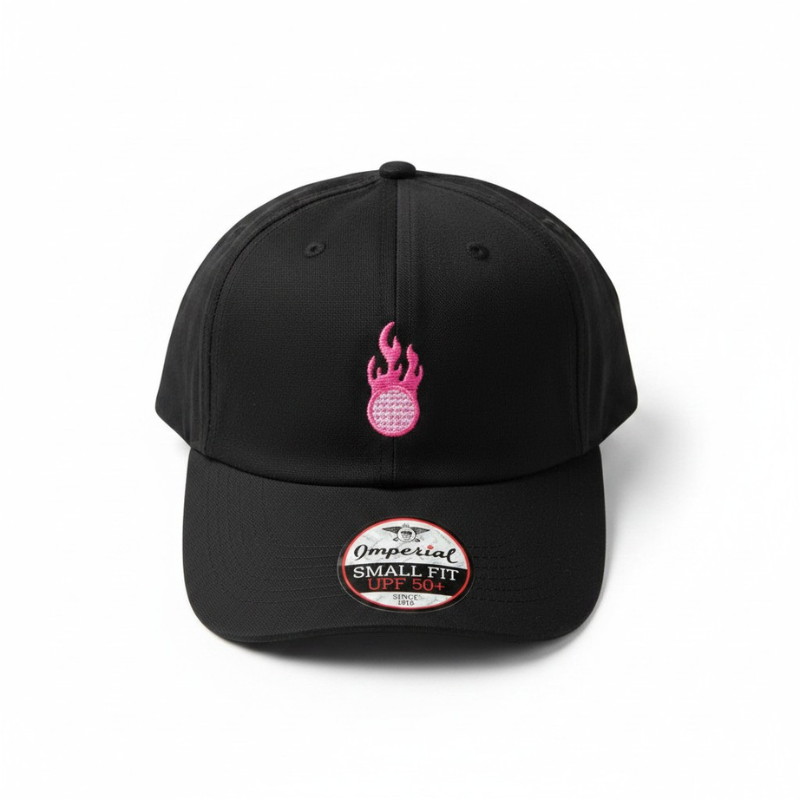 Black Small Fit Imperial Hat