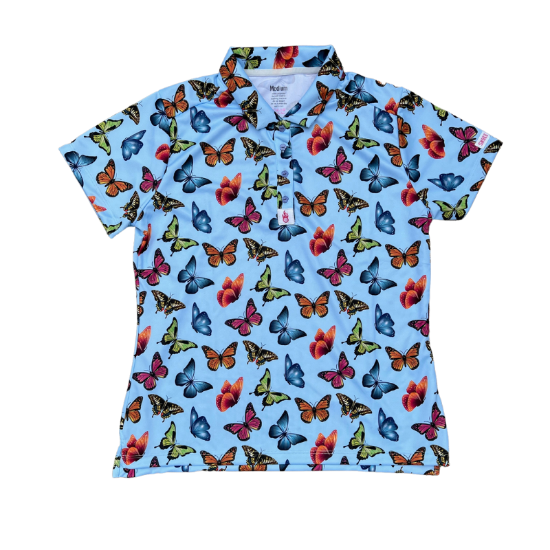 Butterfly on sale polo shirt