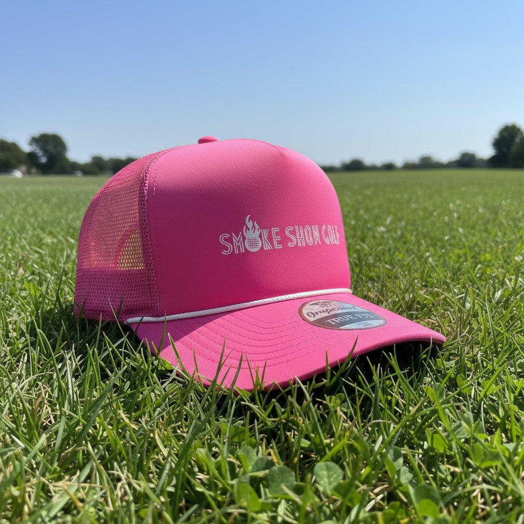 Hot Pink Imperial Trucker Hat