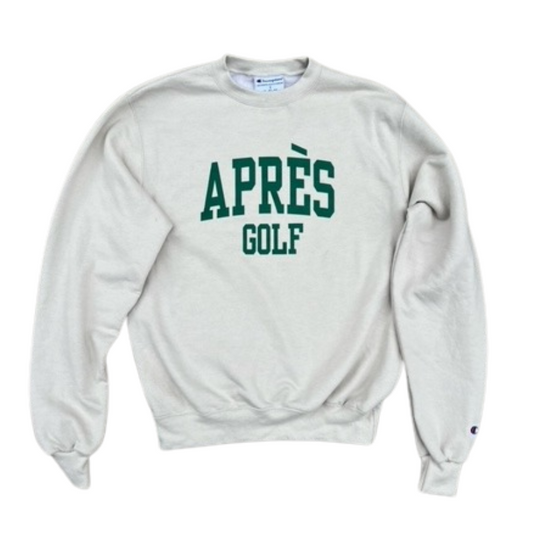 Apres Golf Champion Crew Neck Sweatshirt