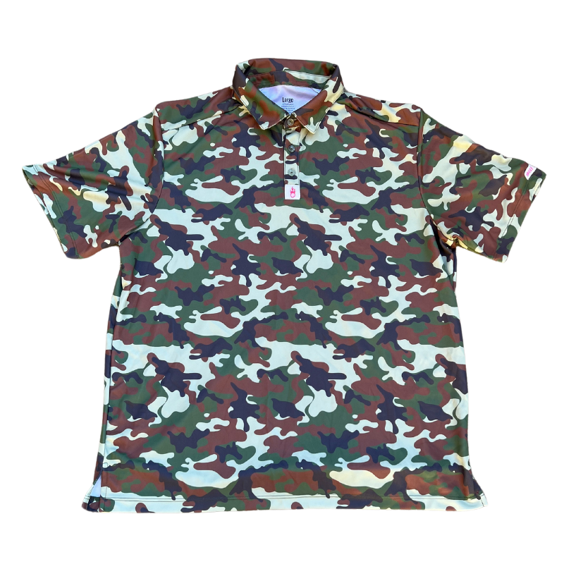 Men's Camo Polo