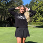 Black & White Heirloom Cotton Sweater