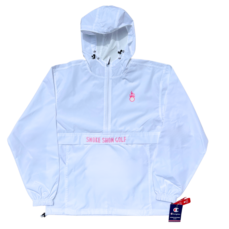 White Unisex Champion Jacket